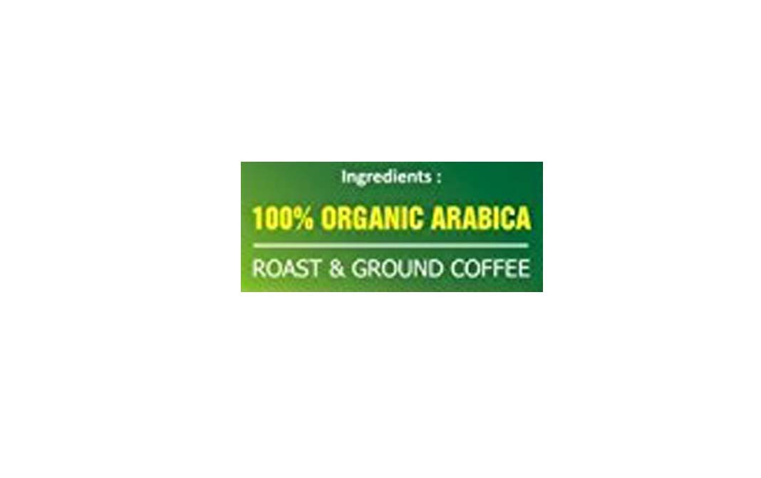 Woodi Peck's Organic Arabica, Roasted & Ground Coffee   Pack  250 grams